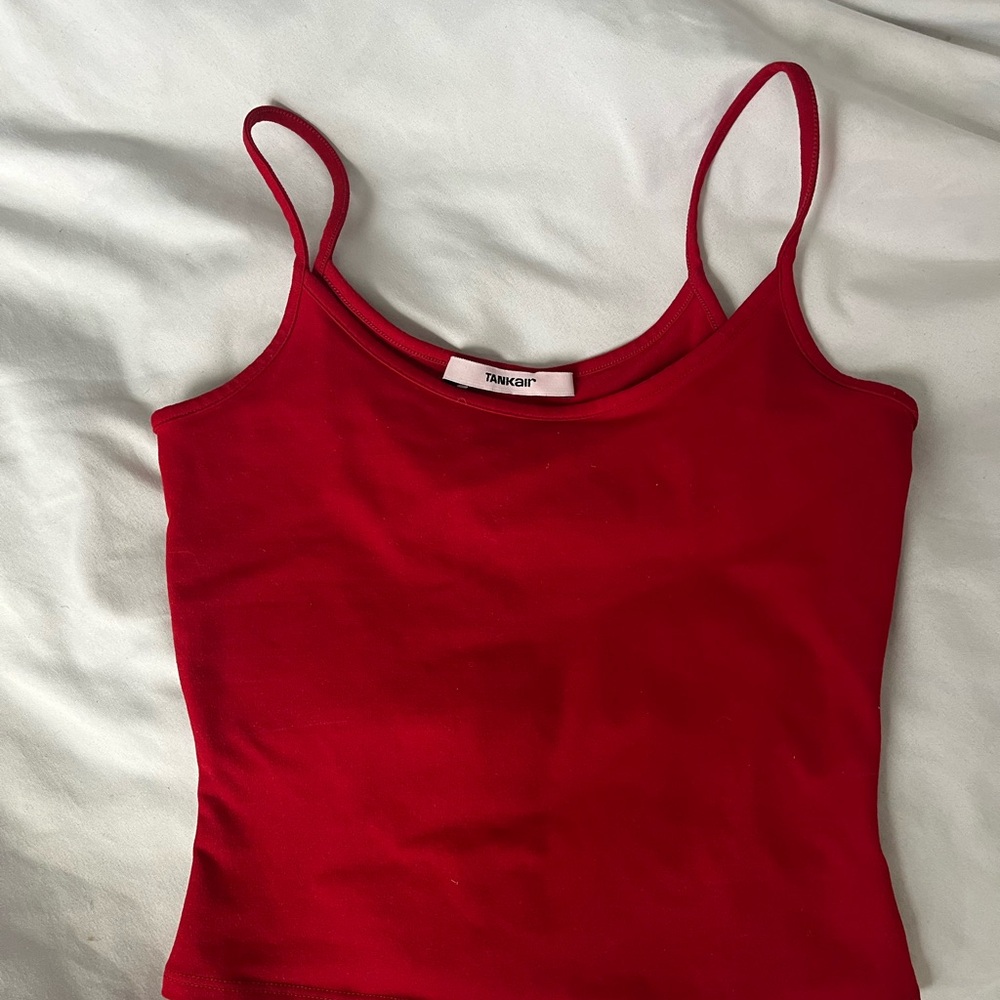 Red Tank Air Tank Top